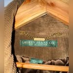 Ralph Lauren Lauren  Brown Corduroy Double Busted Western Blazer Jacket‎ Small Photo 2