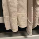 Calypso St. Barth  Women's Cream Open-Front Sweater cotton quality Photo 4