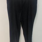 Tribal Black Suede Pants Size 14p Photo 0