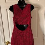 Macy's Burgundy Evening Gown Photo 8