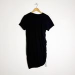 Universal Threads Universal Thread Black Ruched T-Shirt Dress – Size Medium Photo 2