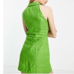 & Other Stories & Other Stories Bright Green Button-Up Mini Dress Photo 1