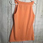 Ann Taylor LOFT Women’s Sleeveless Orange Top Photo 5