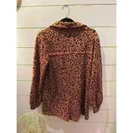 Entro NWOT Leopard Animal Print Long Sleeve Shorts Romper, sz S Photo 6