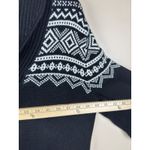 Ralph Lauren Lauren Womens Black Nordic Sweater Shawl Collar approx Size M Photo 7