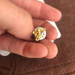 Vintage Angel Label Pin Photo 1