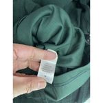 Purple Snow  Women's Romper Off shoulder Size Medium Emerald Green Shorts Crinkle Photo 3