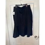 Kasper ‎ Black Pencil Ruffle Skirt size 1X NWT Photo 3