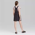 Wild Fable NWT  Black Denim Pinafore Mini Dress S Photo 1