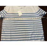 Lou & grey Striped T-Shirt Women's Size M Short Sleeve Crew Neck Top Casual New Photo 10