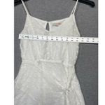 Gianni Bini Women's gb White Swiss Dot Ruffle Wrap Dress Size XS Photo 4