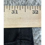 Judy Blue  Jeans Women Size 27 Black High Rise 90s Slit Bottom Straight Leg Photo 7