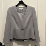 Tahari  Light Gray Women's Suit Jacket Photo 0