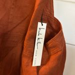 Nicole Miller Burnt Orange Overalls Photo 4