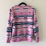 Blair  Vintage Aztec Long Sleeved Lightweight Sweater Photo 7