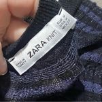 ZARA  knit striped jersey dress Photo 5