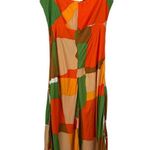 Faithfull the Brand NWT Tempio Midi Dress Costa Smeralda Print Size US 8 Photo 5