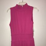 Nanette Lepore - Nanette By  Pleated A-Line Dress Women's Pink 8 Photo 1