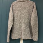 Eddie Bauer  Fleece Jacket Full Zip Gray zipper pockets Women's Size‎ Medium Photo 5