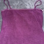 Reformation  ribbed plum purple bodysuit stretchy‎ square neck Sz Small Photo 2