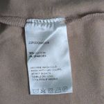 Nap Loungewear Beige Sleeveless Square Neck Button Front Pockets Midi Dress S Tan Photo 10