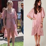 Free People  Cotton Lace Ruffle Duster Top Dress Photo 1