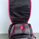 RARE Aerystar 2014 Wool Plaid Grey Pink Laptop Backpack K Pop Skater Schoolgirl Gray Photo 6