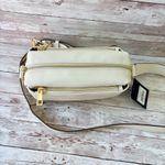 Nanette Lepore Cream with Gold Accents Small Vegan Leather Crossbody Bag NWT Photo 3