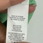 Aerie  Green Cropped Tank Top Size XL Summer Bright Photo 4