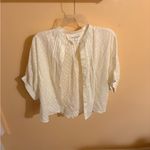 Tuckernuck India Collection Emerson Fry Mandarin Collar Salt Swiss Dot Organic Top Photo 3