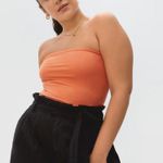 Everlane The Tube Top Orange Creamsicle Size Medium Photo 2