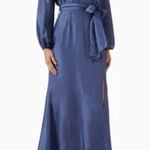 Elliatt  Equator Silk Tie Belt Maxi Dress Photo 0