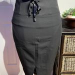 Forever 21 Vintage y2k Paneled Corset fit bodice Pencil rave goth Whimsgoth Office Work Photo 0