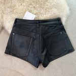 Ksubi  Jean Leather Shorts Photo 2
