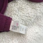 Victoria's Secret Vintage 90s Iridescent Maroon/Dark Magenta Demi Bra - Sz 36B Photo 9