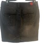 Rock & Republic Pre Owned Women’s  Poison Denim Jean Mini Skirt Sz 6 Classic Goth Photo 1