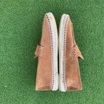 Vince Daria Espadrille Loafer Women's 9 M Brown Suede Slip On Shoe Casual Photo 1