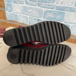 LOINTS OF HOLLAND LOTTUM RED/burgendy suede + smoothleather boots size 42/11.5 Red Photo 8