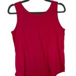 Disney Parks Pink Gold Lightweight Scoop Neck Mickey Mouse Tank Top Size M Photo 1