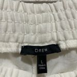 Drew  White Wide-Leg Flowy Pants Size Large Photo 3