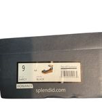 Splendid Evereve Darcy Ankle Strap Espadrille Wedge Sandals Size 9 Black NWB Photo 13