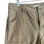 Columbia  Womens Size 10 Tan Khaki Hiking Outdoor Shorts Gorpcore Granola Girl Photo 2