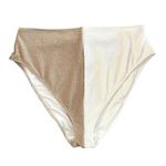 Show Me Your Mumu Sail Bikini Bottom in Vanilla Latte Scrunch XL Photo 2