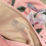 ALBION FIT Albion Lulu High Rise Pink Floral Shock Bikini Bottoms in Large Photo 5