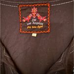 Johnny Was Embroidered Black and Blue Women's Tunic Dress Photo 2