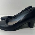 Skypro Anesia Machado II Flight Attendant Cabin Crew Slip On Leather Pumps Heels Black Size 6.5 Photo 6