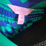 Lilly Pulitzer Lilly‎ Pulitzer Stripe Elsa Pull Over 💯 Silk Blouse. Photo 3