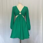 Molly Bracken 5 for $25 Lili Sidonio Mod Dress with Cut Out Green size XS NWT Photo 3