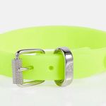 Christian Louboutin Authentic Neon Green / Yellow Loubilink Spiked Bracelet Photo 3