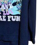 Disney  Sweatshirt Womens 1X Multicolor Mermaid Graphic Pullover Blouse Photo 4